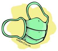 Antivirus Mask, Anti-virus Mask, Surgical Mask Clip Art link thumbnail