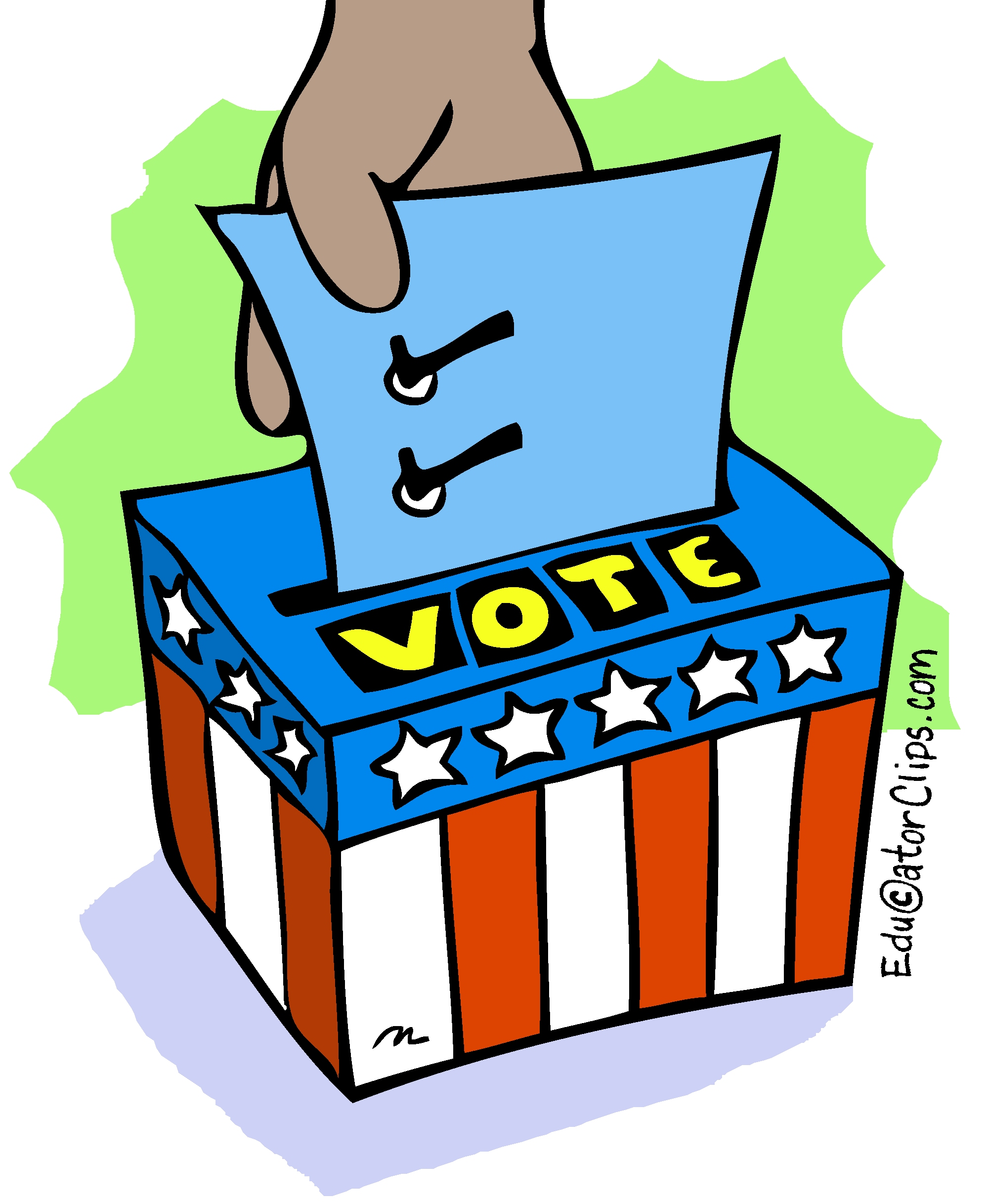 Ballot Box Clip Art for teachers, Schools, and students