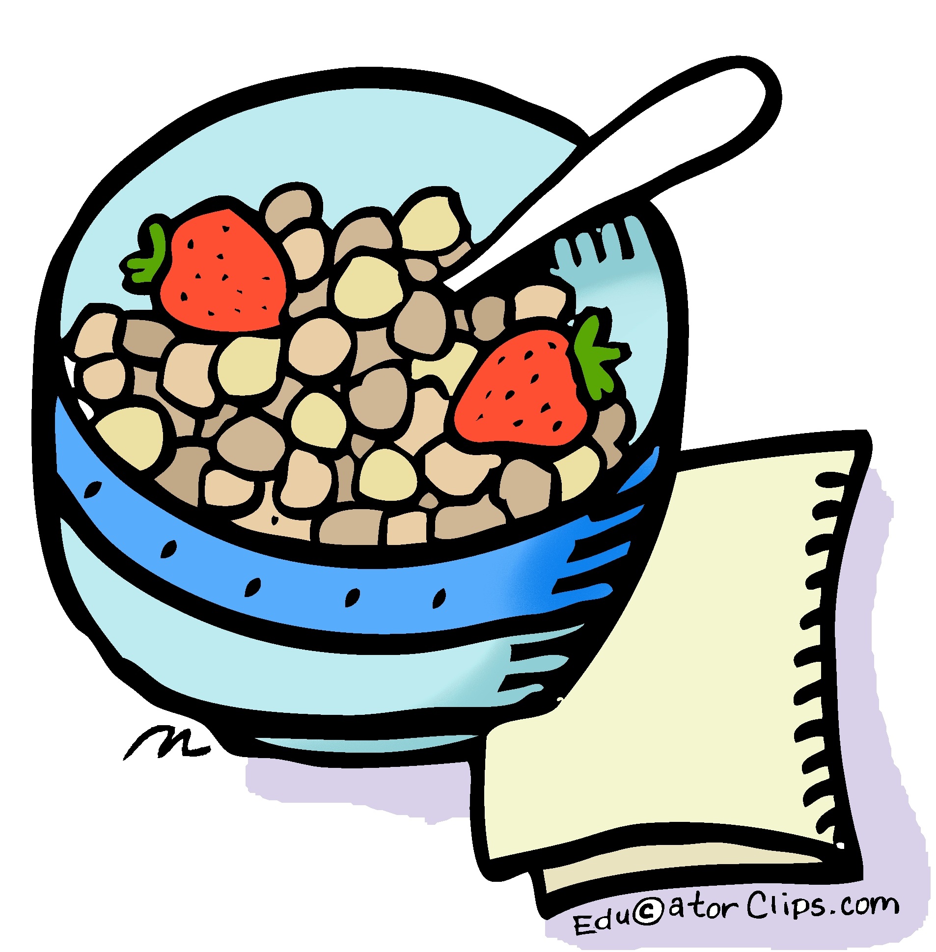 breakfast cereal clip art