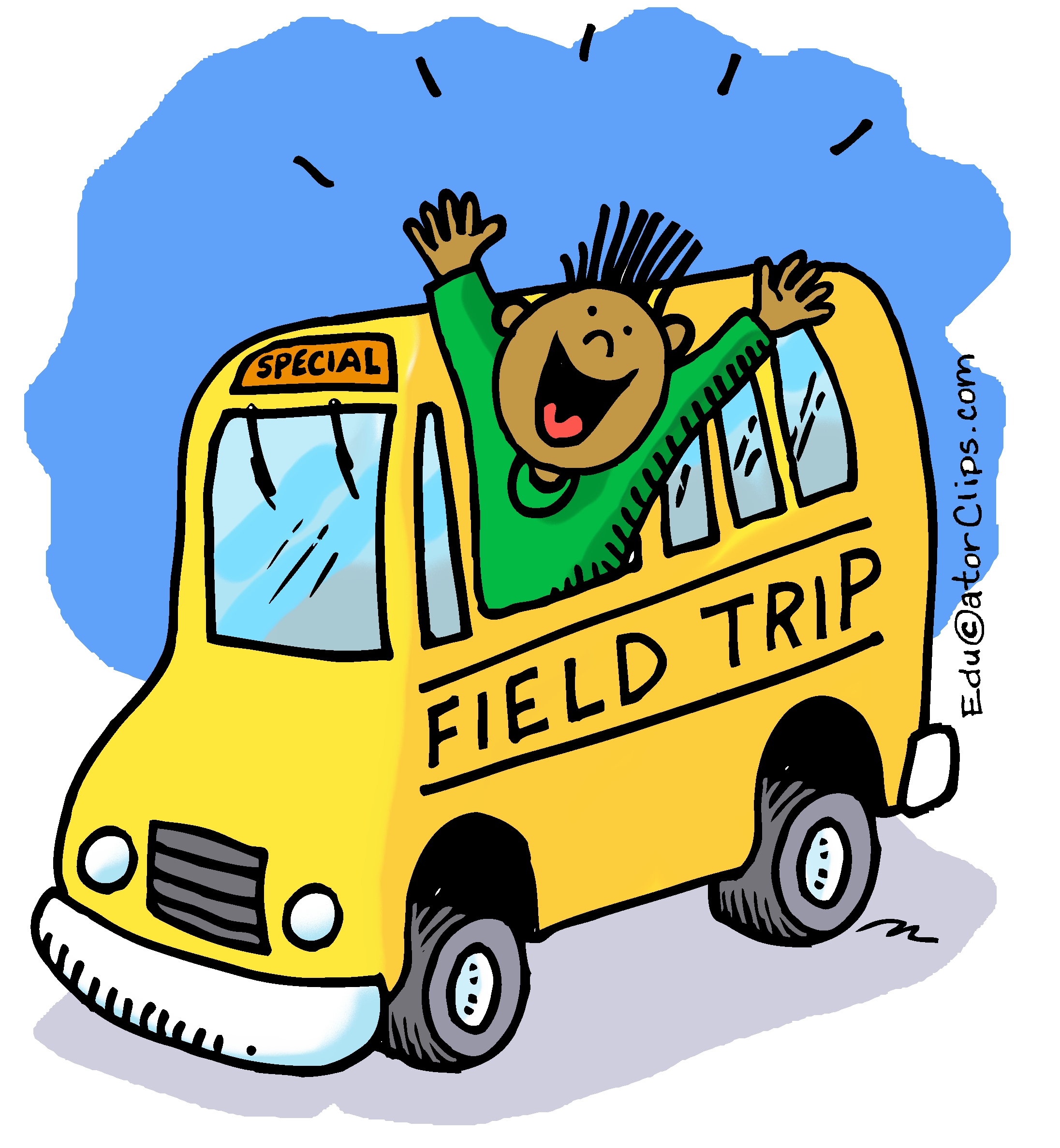 Field Trip Bus Clip Art