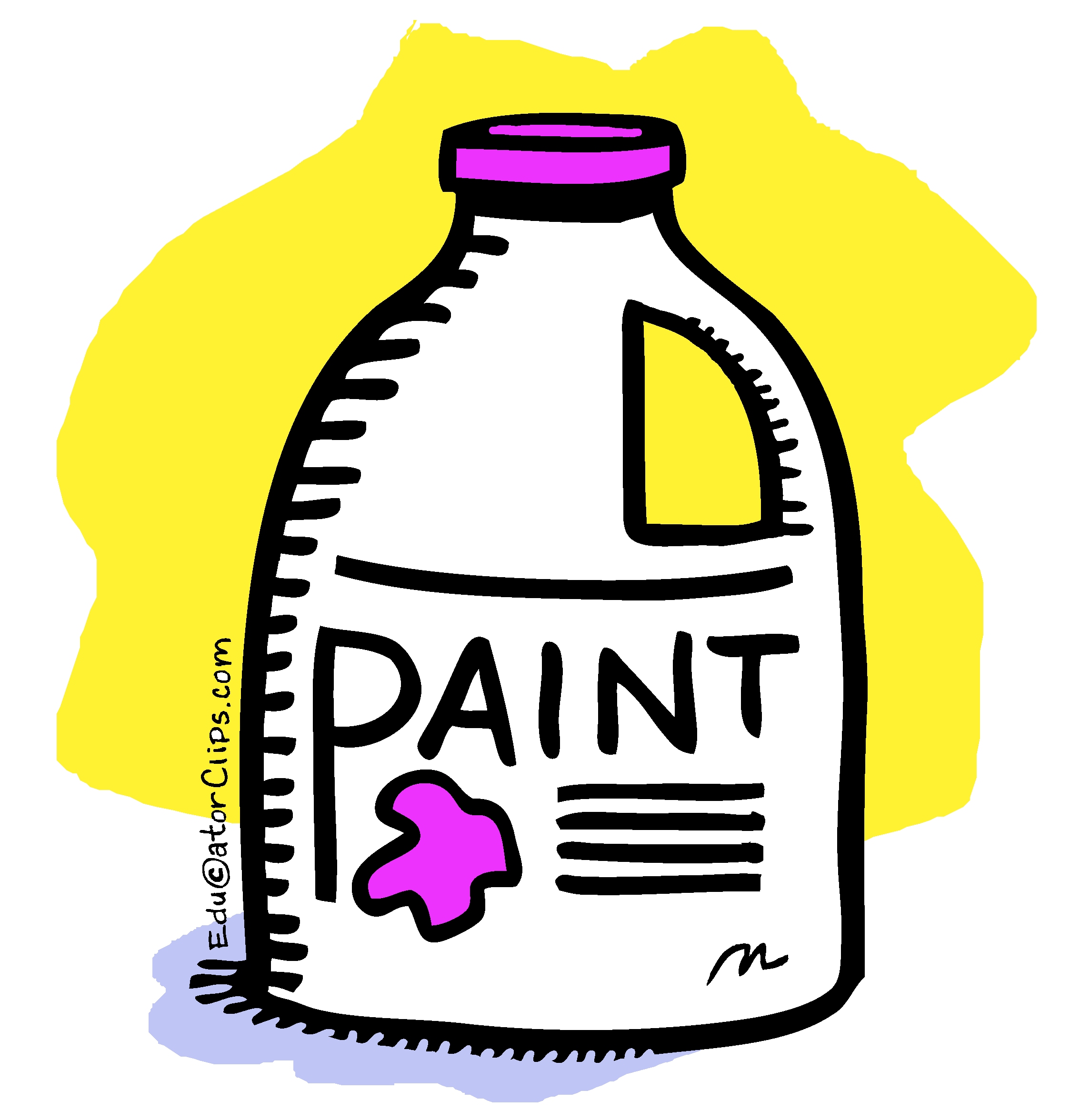 Gallon Paint Jug Clip Art