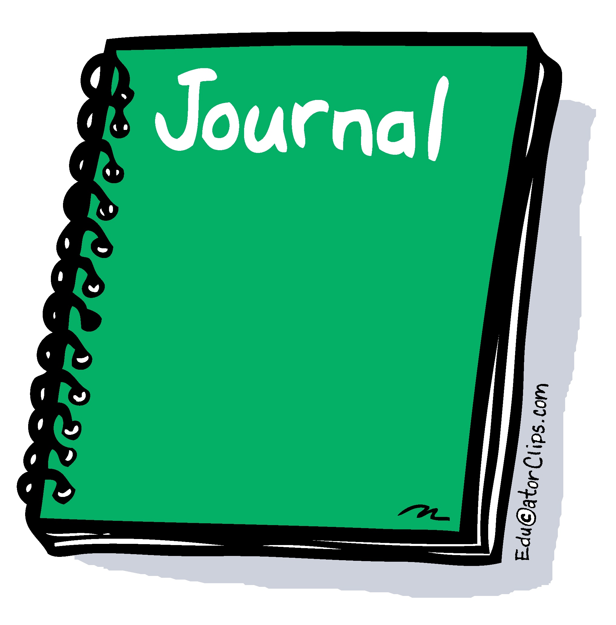 School Journal Clip Art