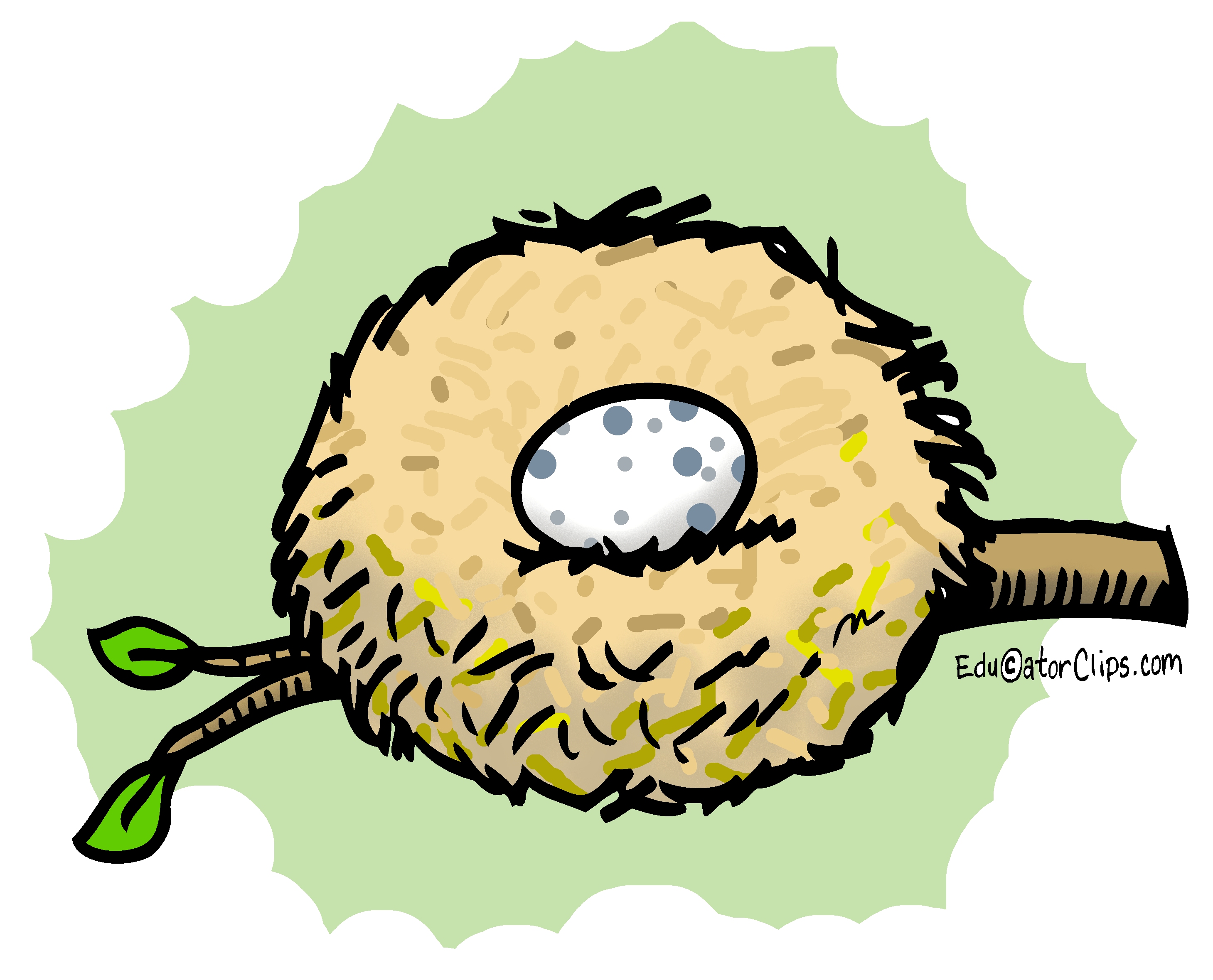 Bird Nest Clip Art